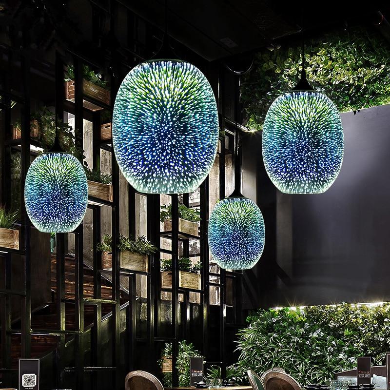3D Decorative Fireworks Pendant Lamp - Area Collections