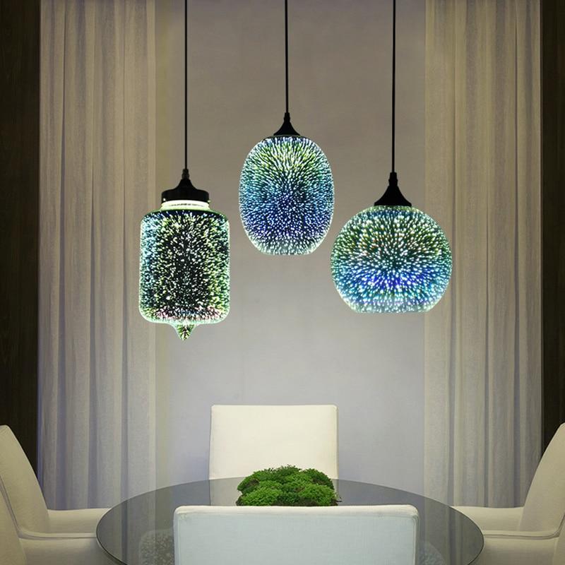 3D Decorative Fireworks Pendant Lamp - Area Collections