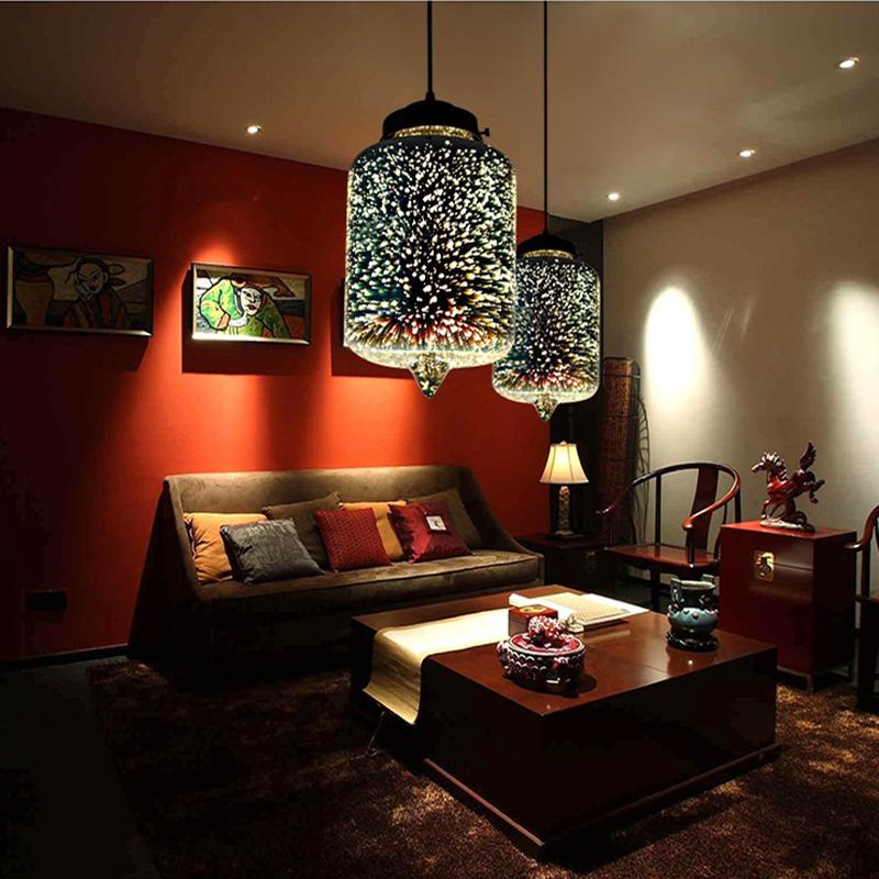 3D Decorative Fireworks Pendant Lamp - Area Collections