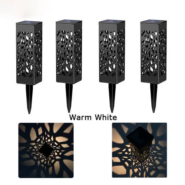 Alia - Moroccan LED Solar Lawn Lamp - Area Collections