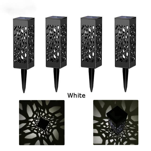 Alia - Moroccan LED Solar Lawn Lamp - Area Collections