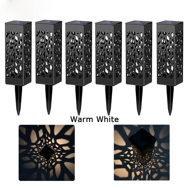 Alia - Moroccan LED Solar Lawn Lamp - Area Collections