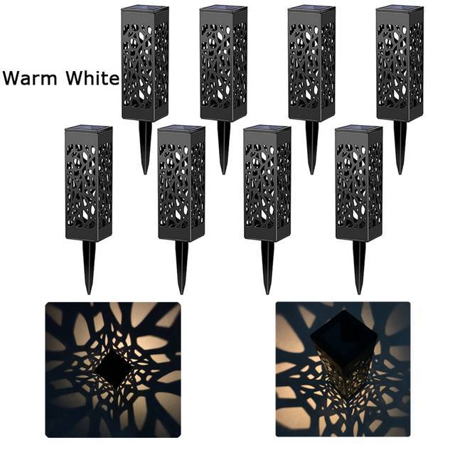 Alia - Moroccan LED Solar Lawn Lamp - Area Collections