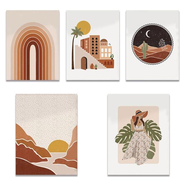 Area Bohemian Abstract Wall Art - Area Collections