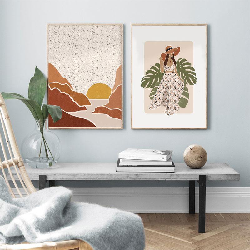 Area Bohemian Abstract Wall Art - Area Collections
