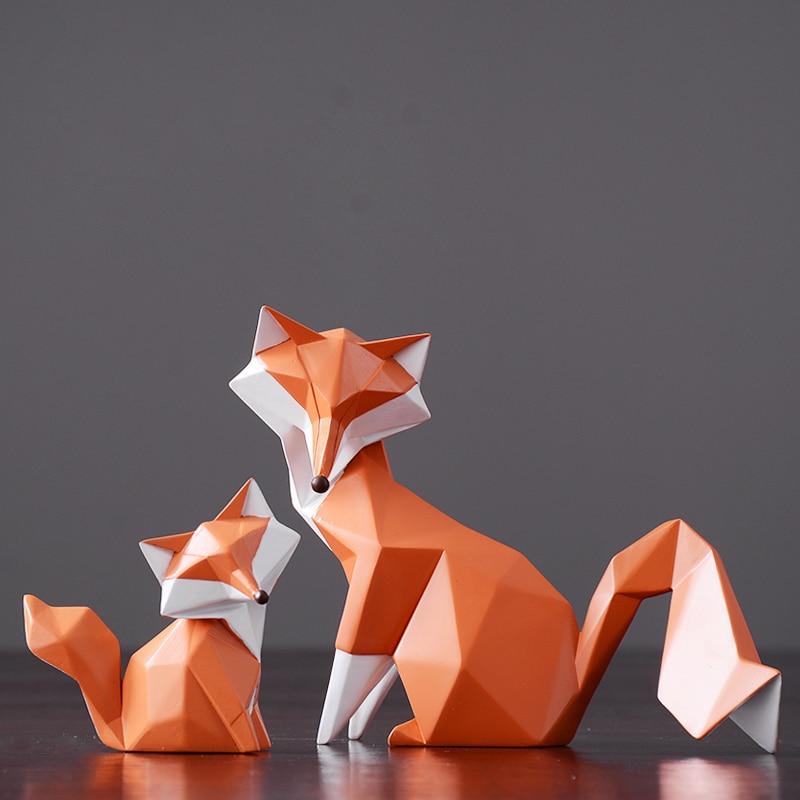 Area Geometric Red Fox - Area Collections