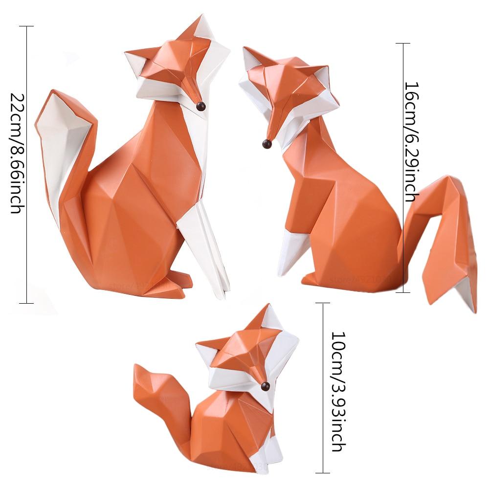 Area Geometric Red Fox - Area Collections