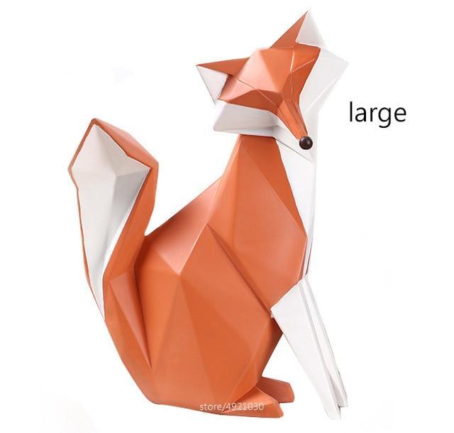 Area Geometric Red Fox - Area Collections