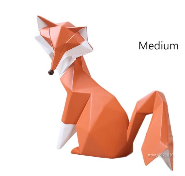 Area Geometric Red Fox - Area Collections