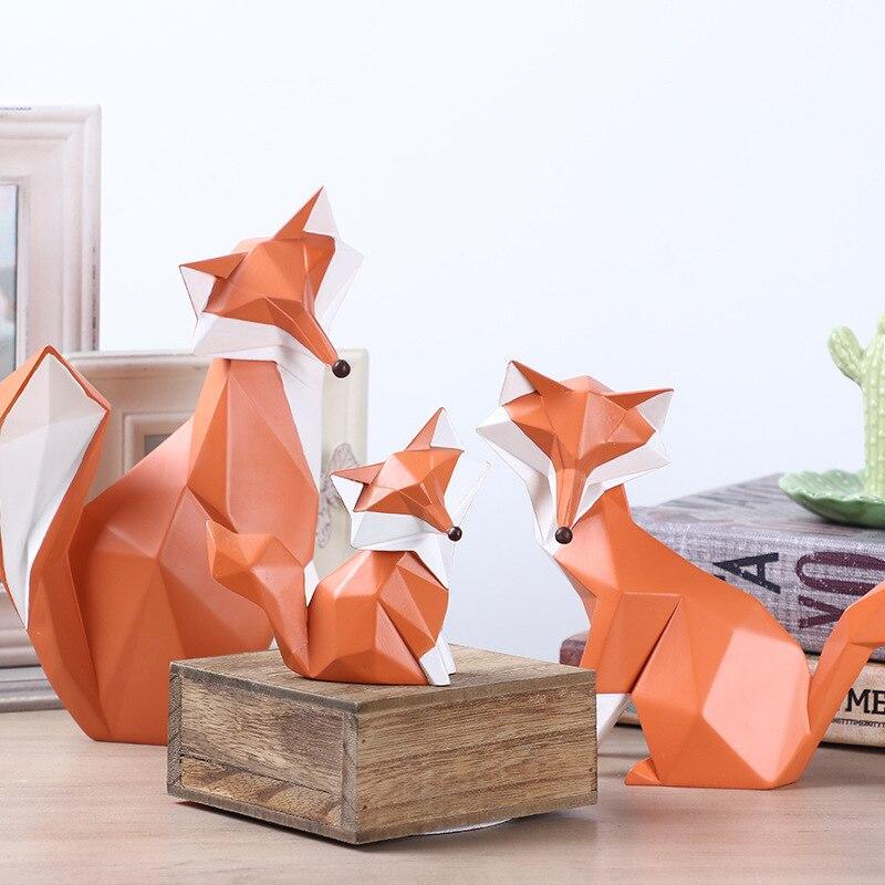Area Geometric Red Fox - Area Collections