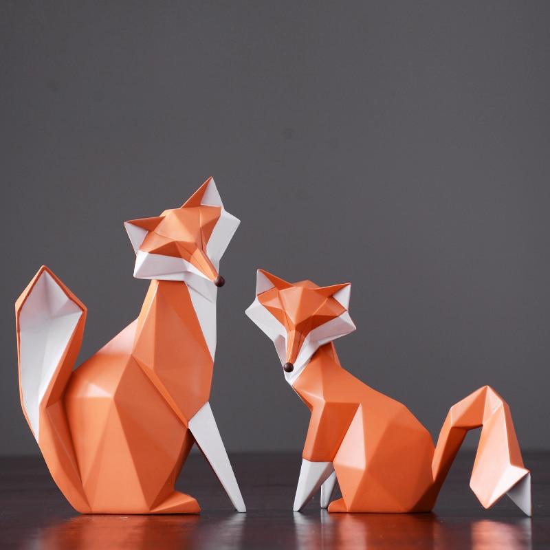 Area Geometric Red Fox - Area Collections