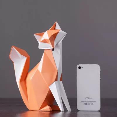 Area Geometric Red Fox - Area Collections