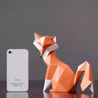 Area Geometric Red Fox - Area Collections