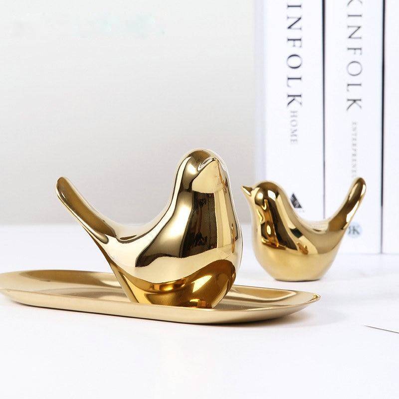 Area Golden Birds Figurines - Area Collections