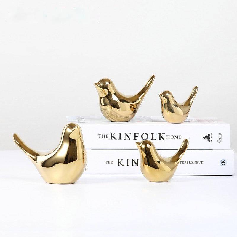 Area Golden Birds Figurines - Area Collections