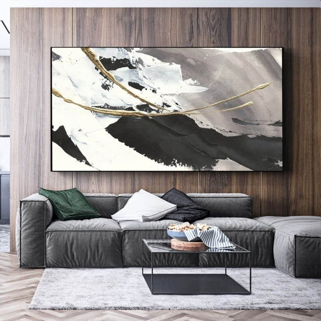 Area Modern Abstract Wall Art - Area Collections