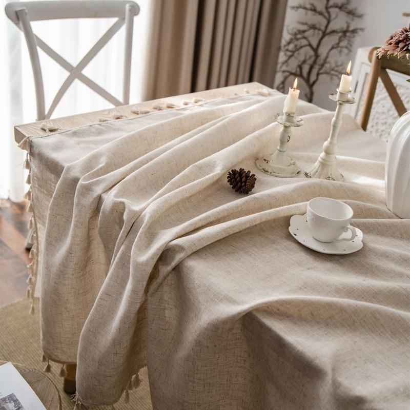 Area Natural Linen Tablecloth - Area Collections