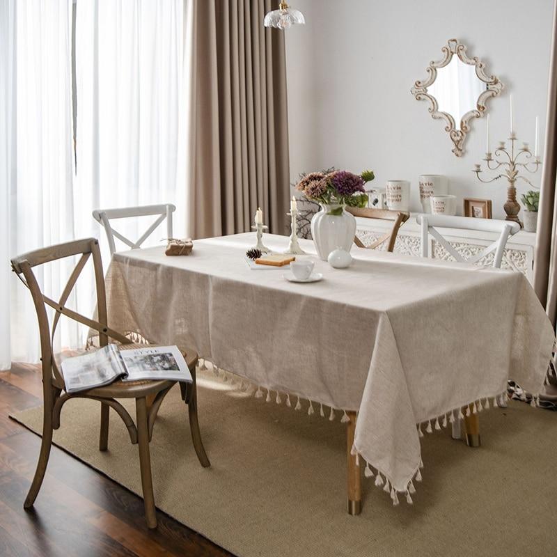 Area Natural Linen Tablecloth - Area Collections