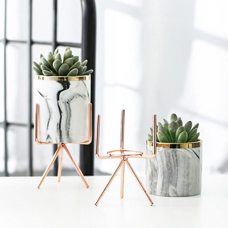 Area Nordic Marbled Art Vase - Area Collections