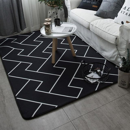 Area Nordic Modern Carpet Rug - Area Collections
