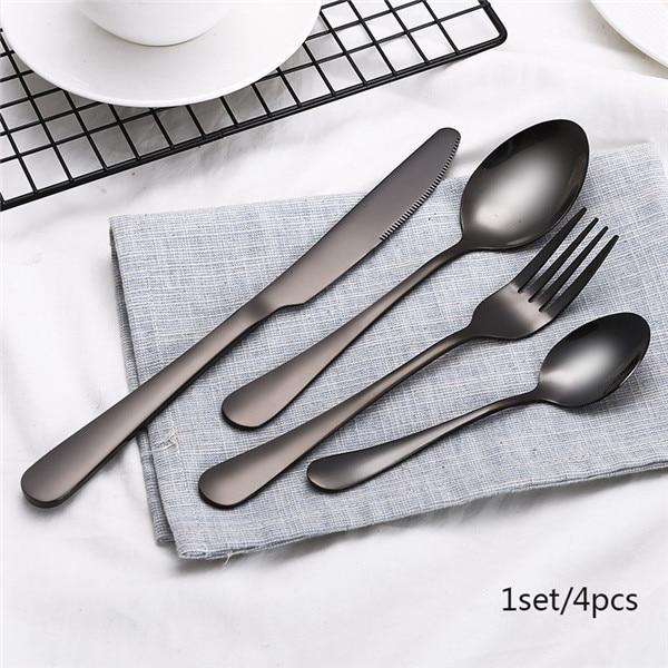 Aros Essentials Flatware Set - 4pcs - Area Collections