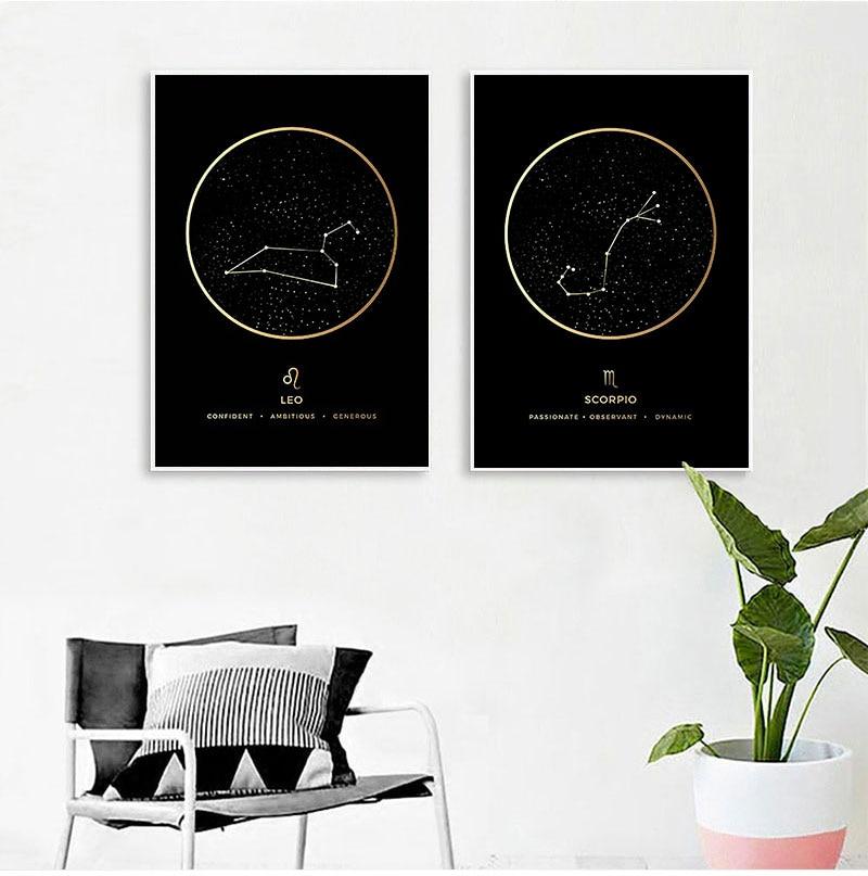 Astronomy Constellation Black Background - Area Collections