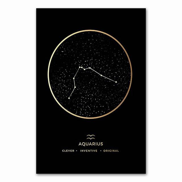Astronomy Constellation Black Background - Area Collections