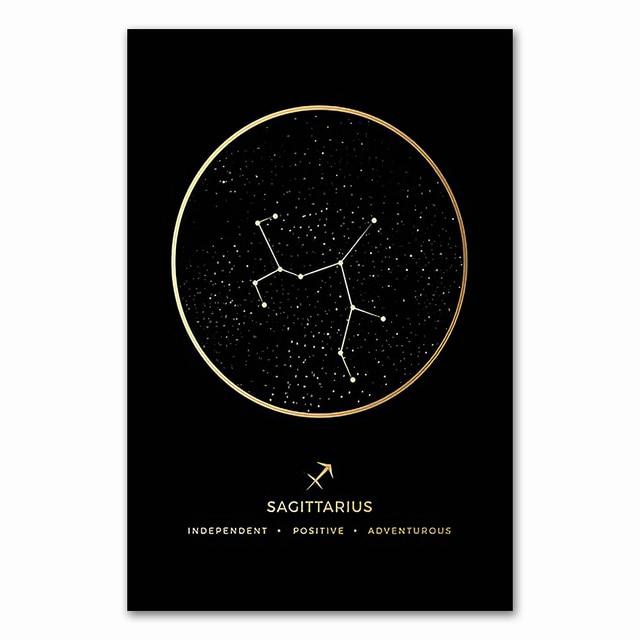 Astronomy Constellation Black Background - Area Collections
