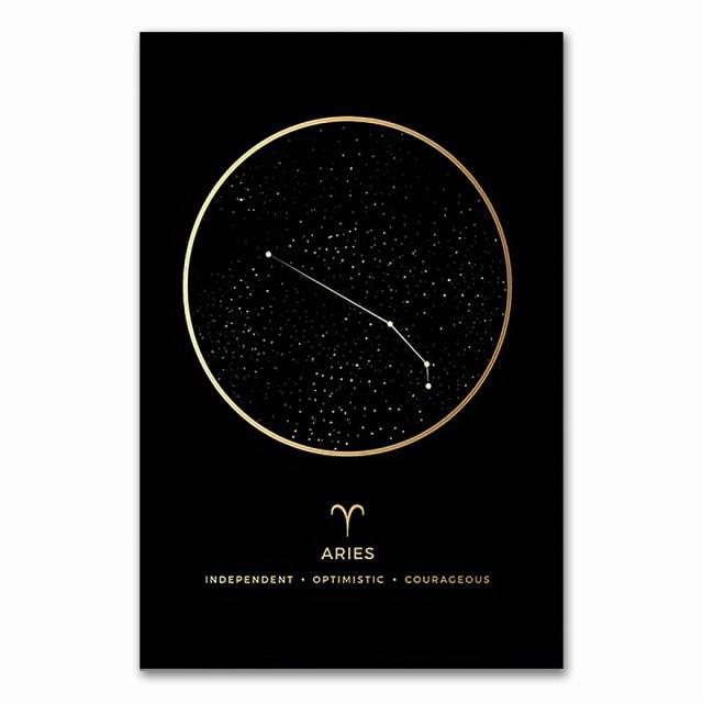 Astronomy Constellation Black Background - Area Collections