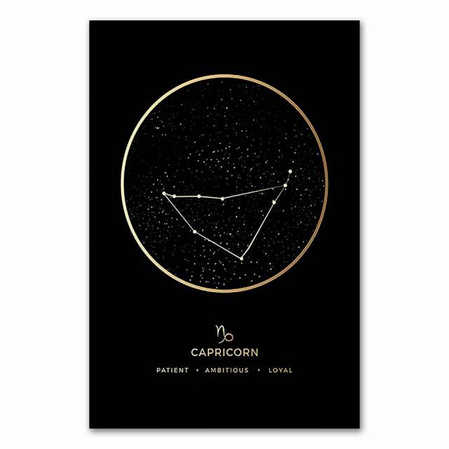 Astronomy Constellation Black Background - Area Collections