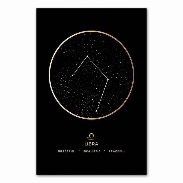 Astronomy Constellation Black Background - Area Collections