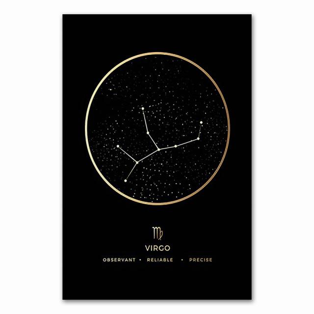 Astronomy Constellation Black Background - Area Collections
