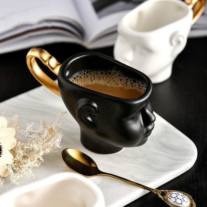 Baby Doll Sculpture Coffee Mug - Area Collections
