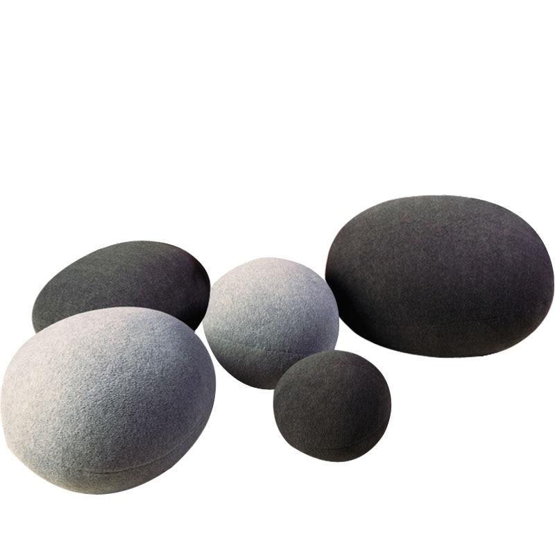 Cobblestone Boulder Throw Pillow - Area Collections