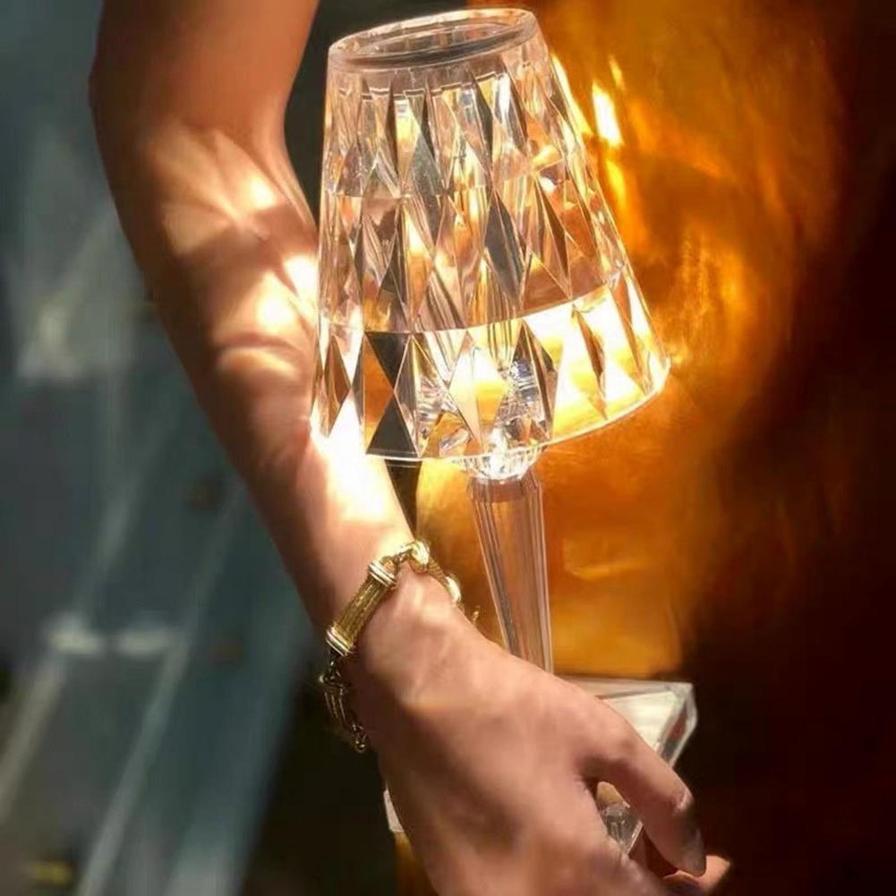 Diamond USB Table Lamp - Area Collections