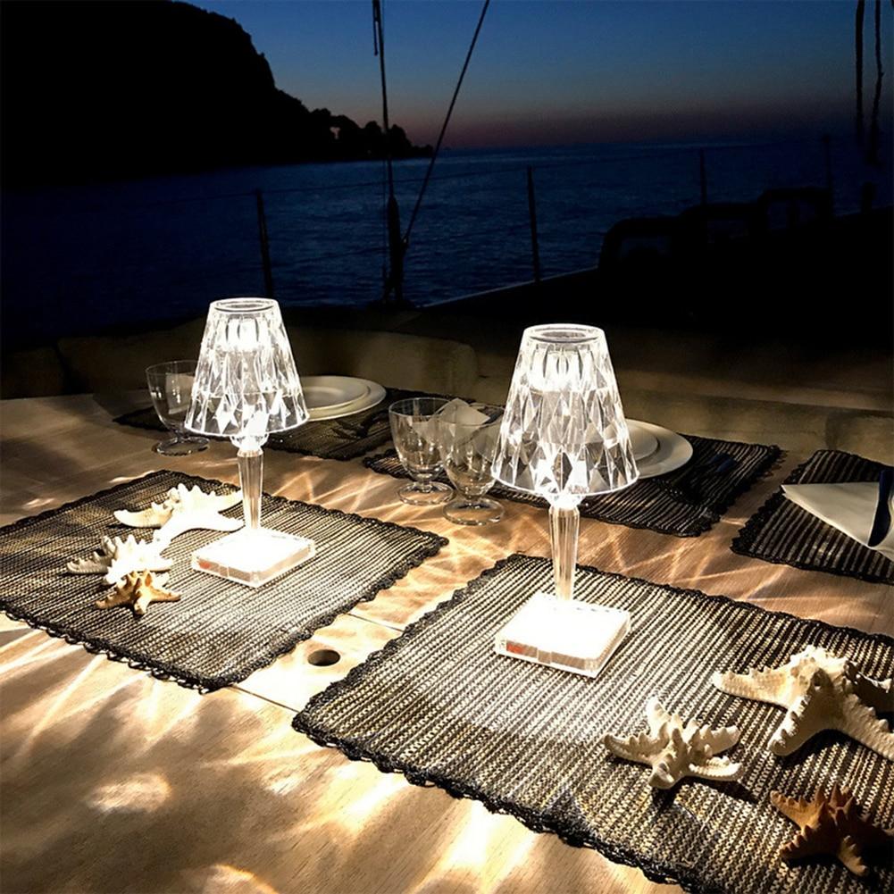 Diamond USB Table Lamp - Area Collections