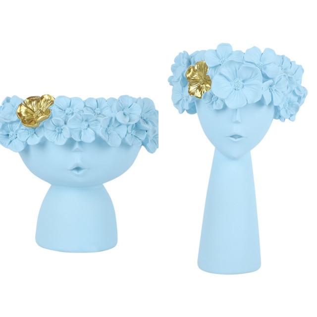Flower Girl named Mona Planter - Area Collections