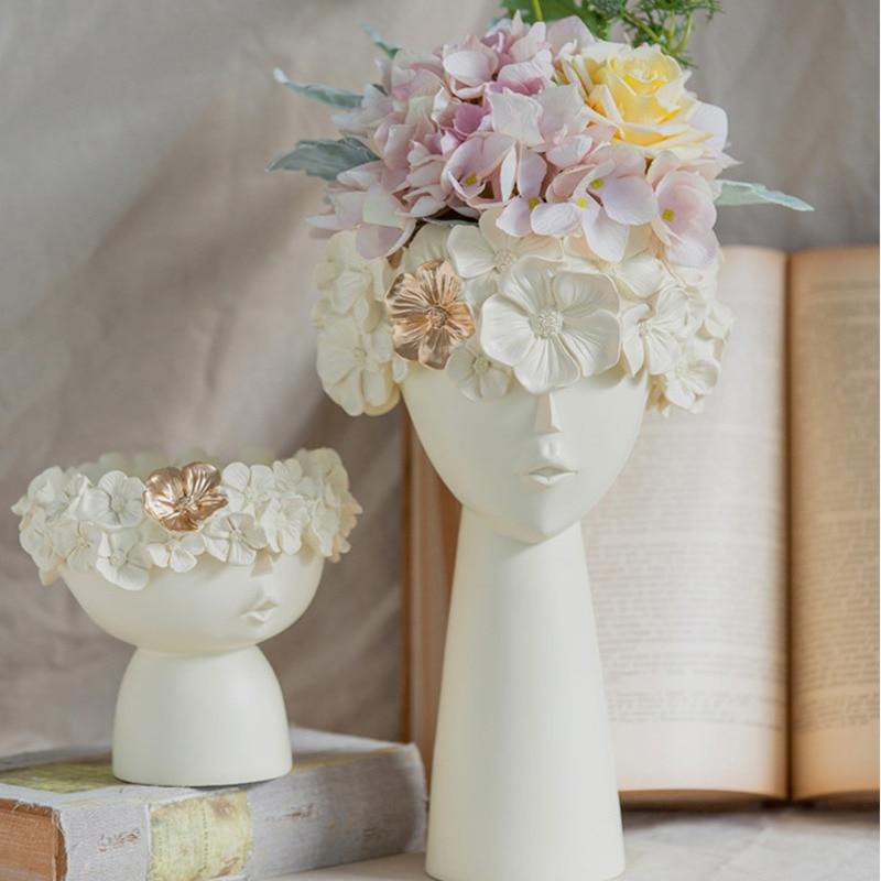 Flower Girl named Mona Planter - Area Collections