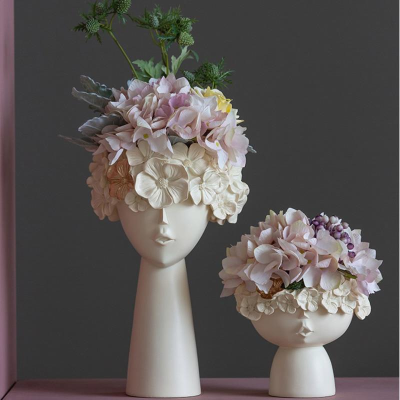 Flower Girl named Mona Planter - Area Collections