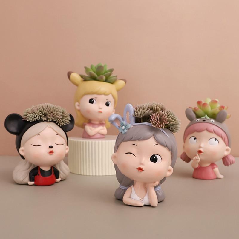 Girl Sprout Mini Planter Pot - Area Collections
