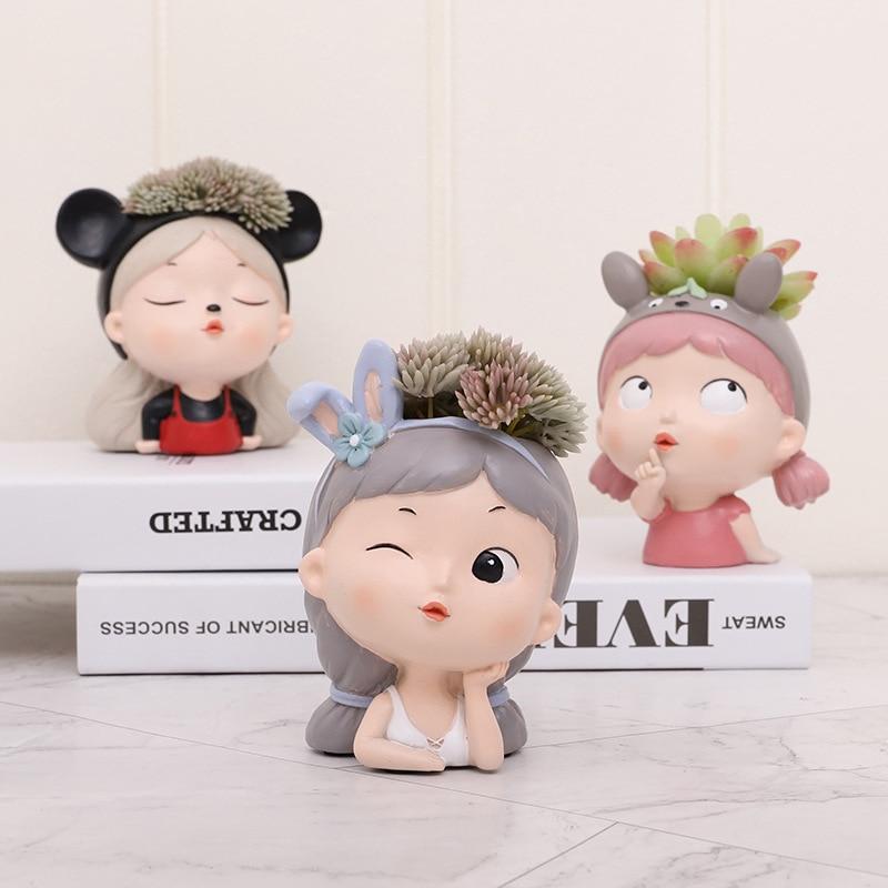 Girl Sprout Mini Planter Pot - Area Collections