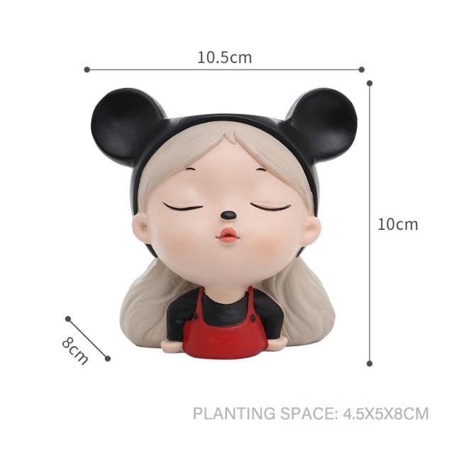 Girl Sprout Mini Planter Pot - Area Collections