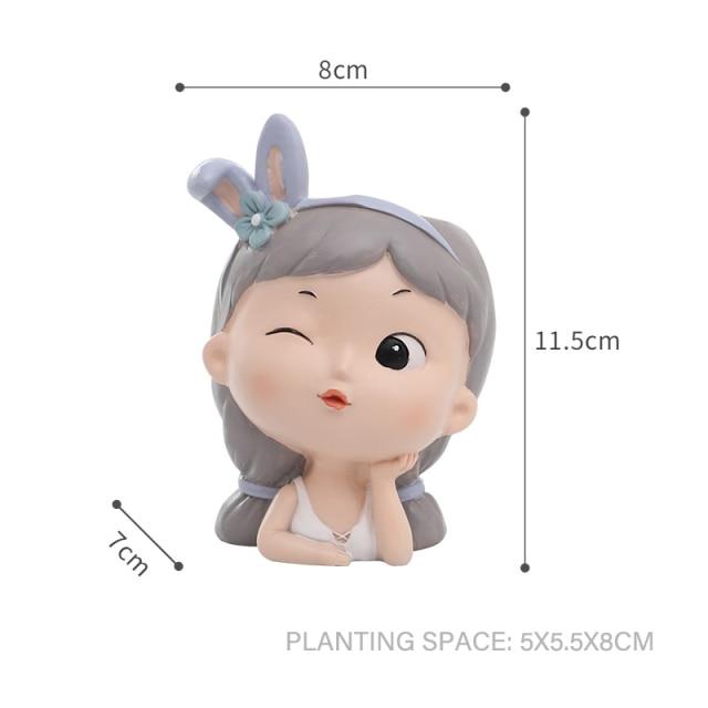 Girl Sprout Mini Planter Pot - Area Collections
