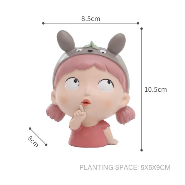 Girl Sprout Mini Planter Pot - Area Collections