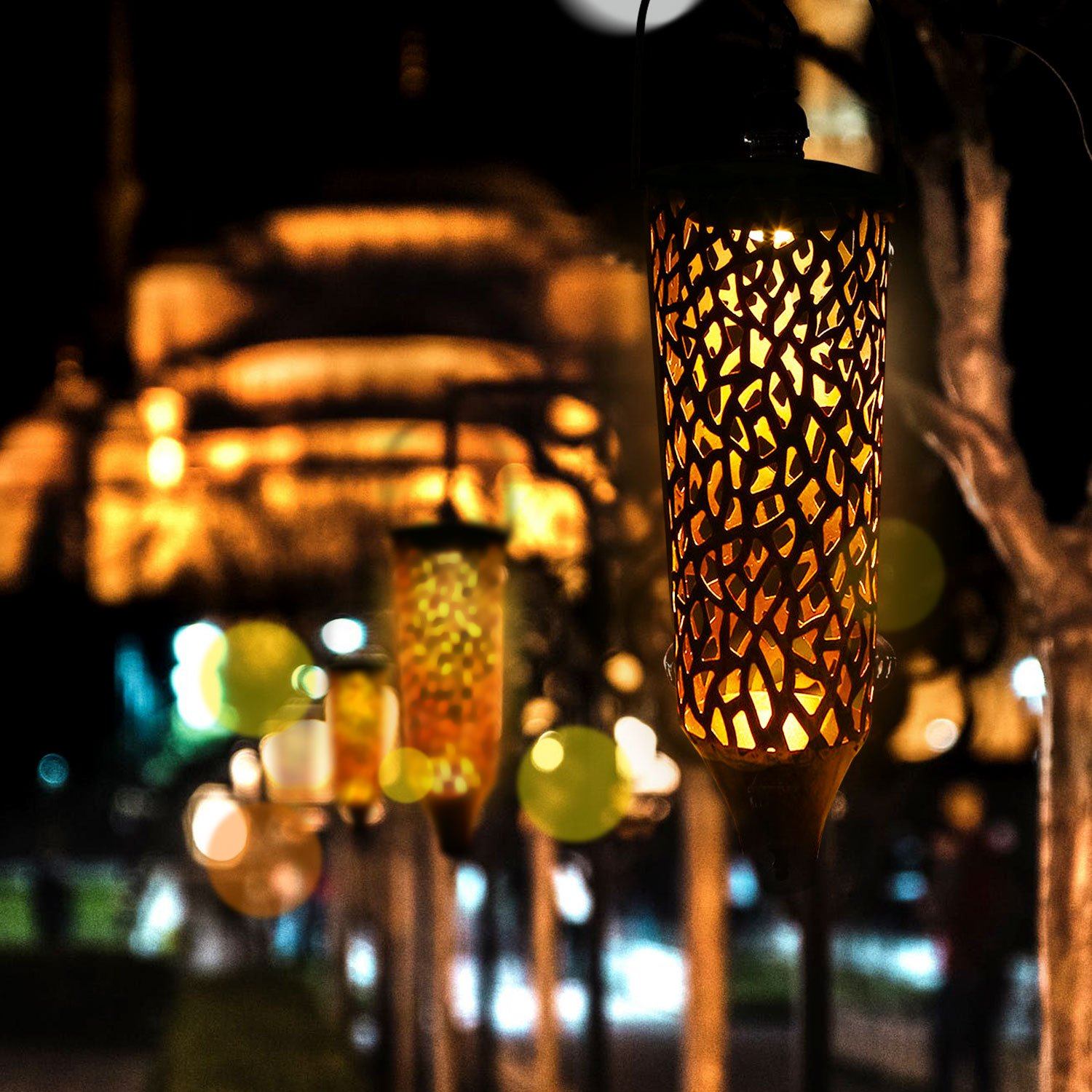 Glob - Moroccan-inspired LED Lantern - Area Collections