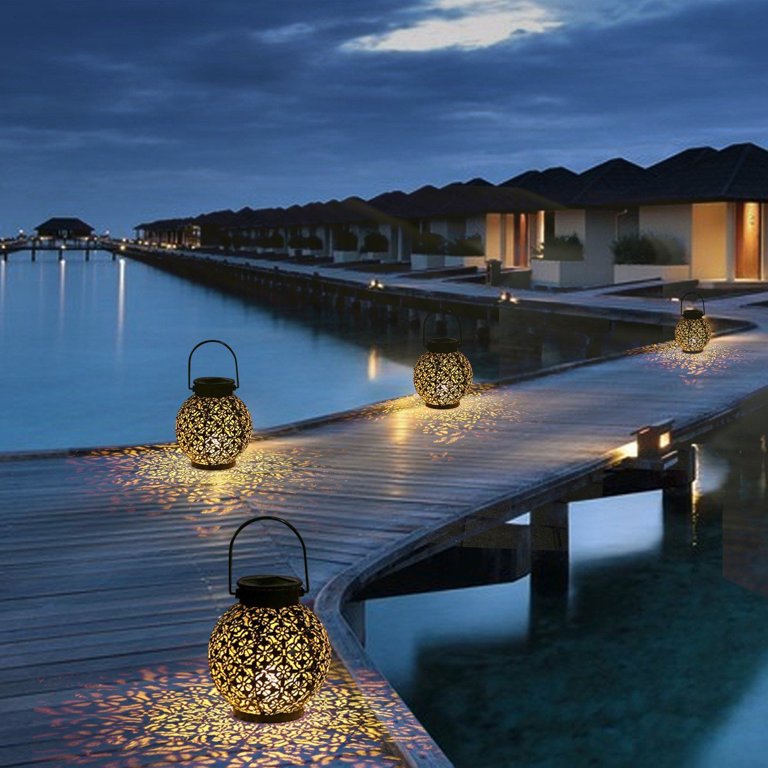 Glob - Moroccan-inspired LED Lantern - Area Collections