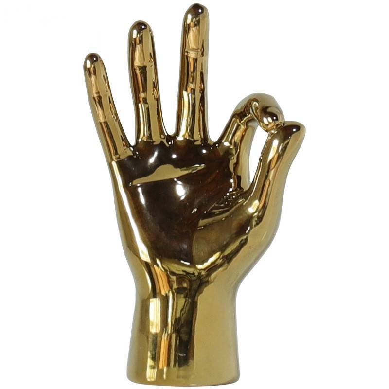 Golden Hand Gesture - Area Collections