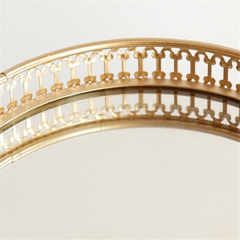 Golden Jewelry Storage Tray - Area Collections