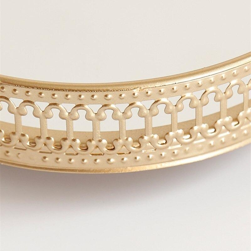 Golden Jewelry Storage Tray - Area Collections