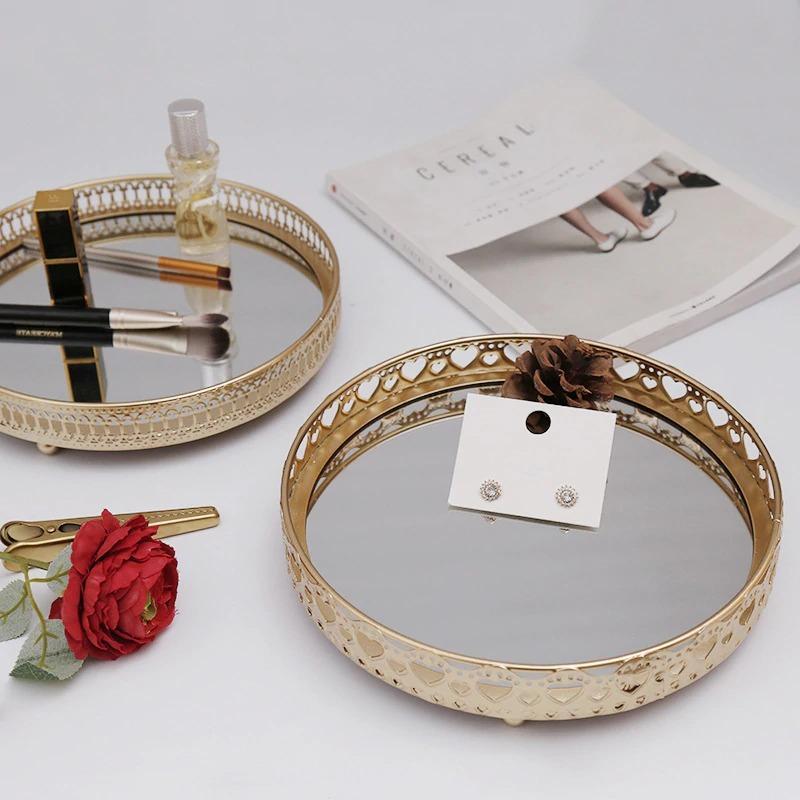 Golden Jewelry Storage Tray - Area Collections